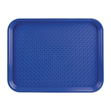 Polypropylene Fast Food Tray - Blue - 406mm x 305mm